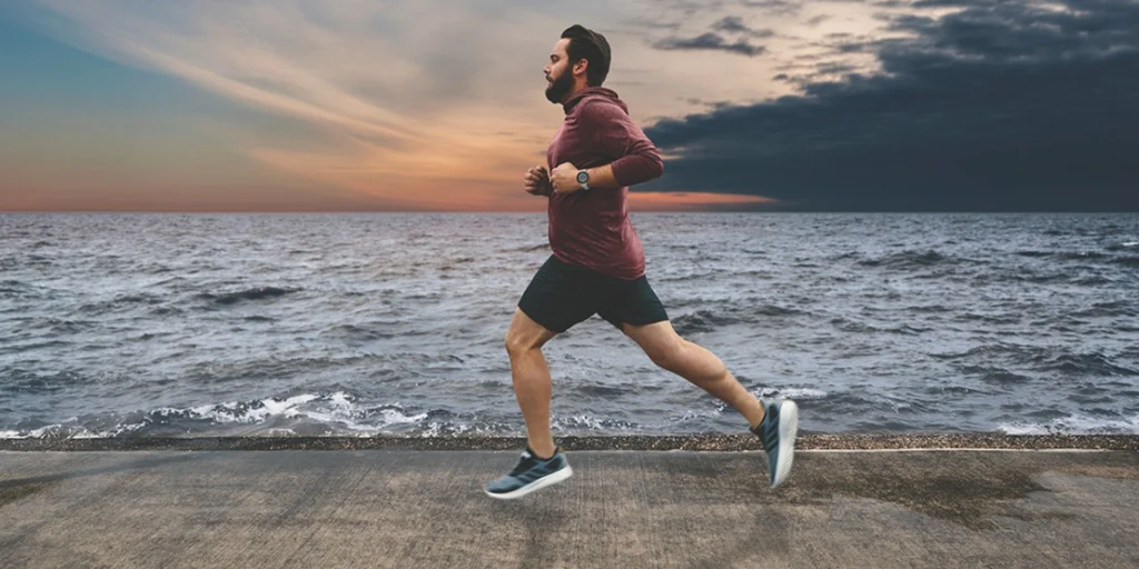 Person running